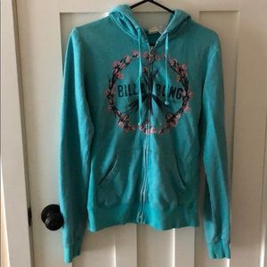 Billabong zip up hoodie